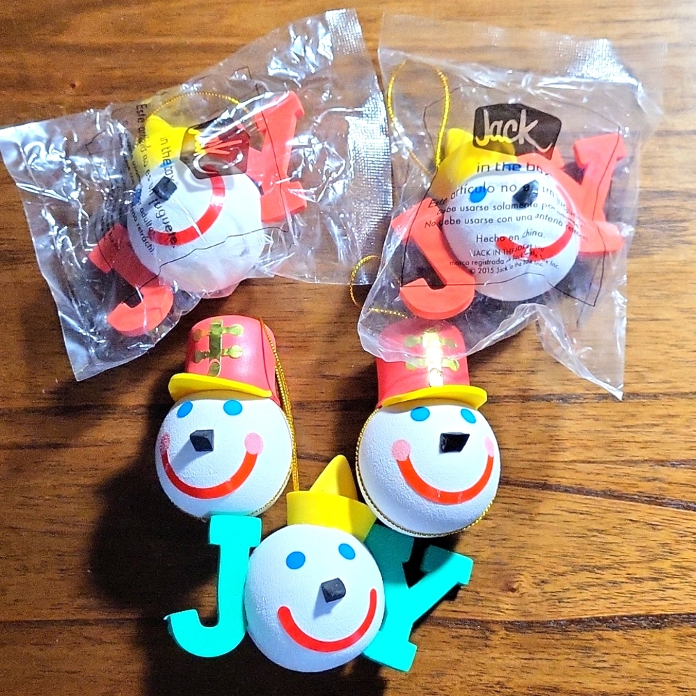 Jack In The Box Antenna Decorations